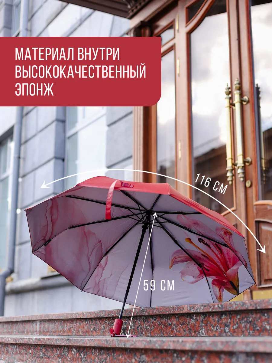Зонт автомат антиветер подарок 181-4