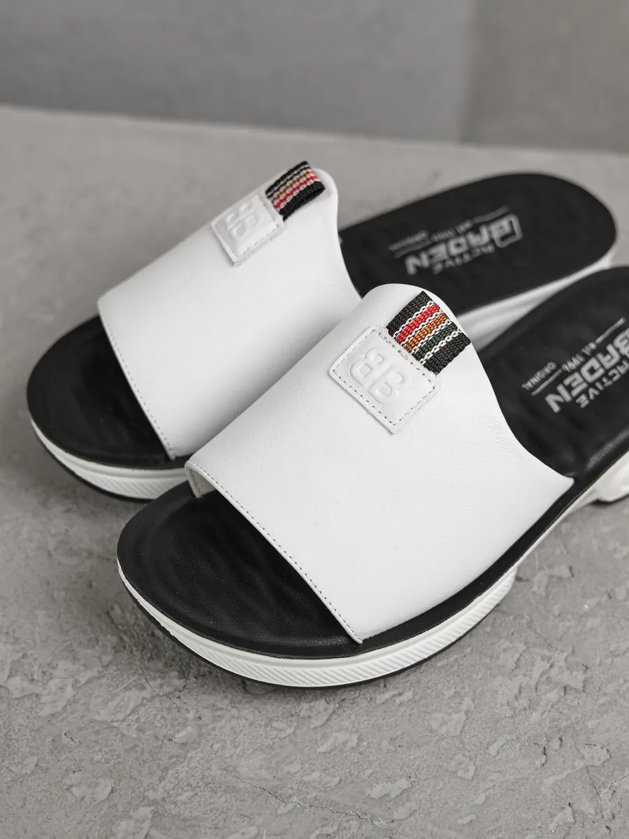 Сабо женские кожаные натуральные на платформе летние RZ014-041