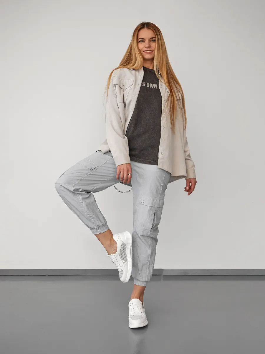 Кроссовки летние натуральная кожа дышащие RN160-012