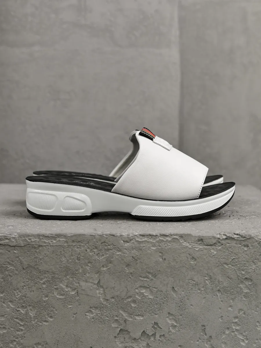 Сабо женские кожаные натуральные на платформе летние RZ014-041