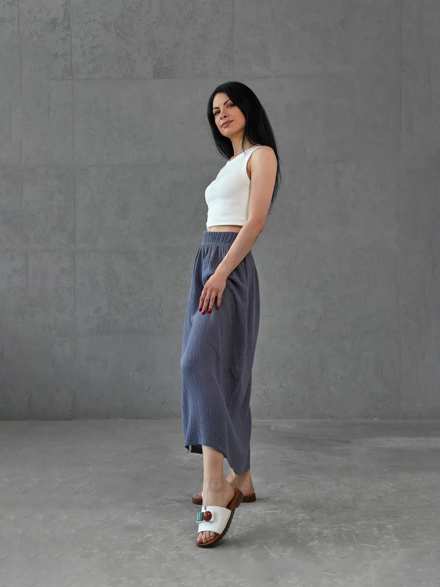 Сабо женские кожаные натуральные летние 12R9-21-112