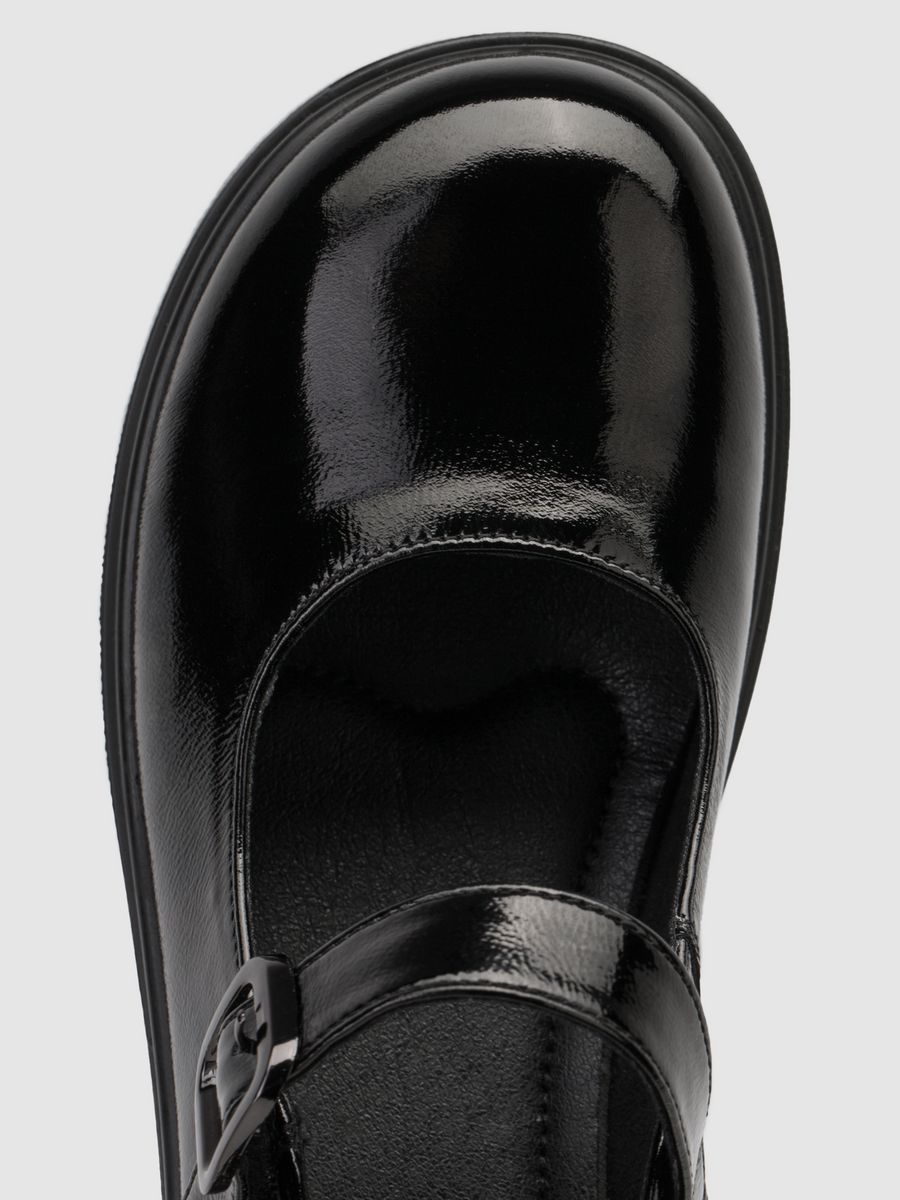 Туфли весенние натуральная кожа на каблуке CV284-061