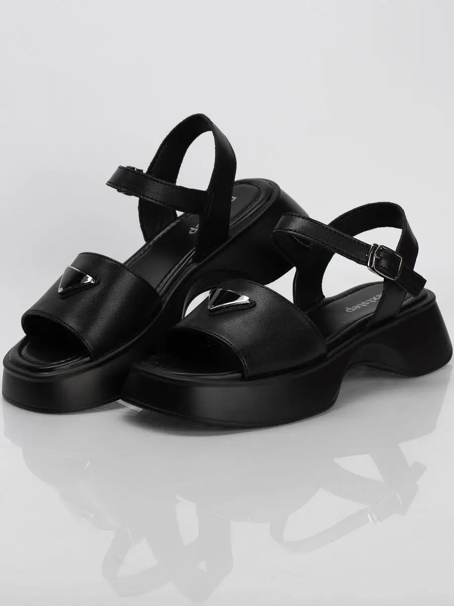 Босоножки натуральная кожа летние на платформе 31F6-62-013S