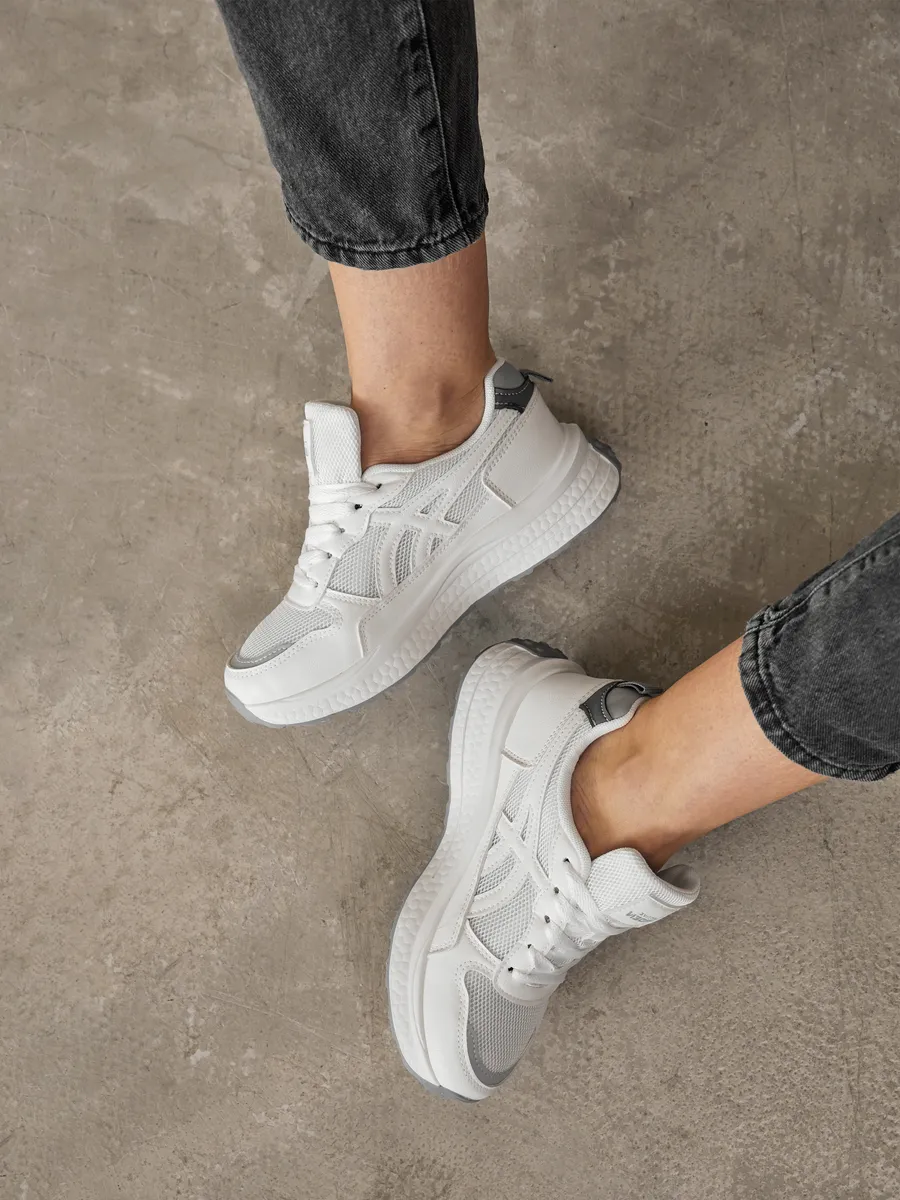 Кроссовки летние натуральная кожа дышащие EN005-021