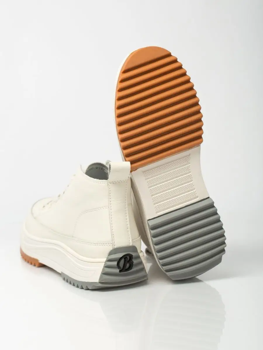 Кеды осенние натуральная кожа NU229-011