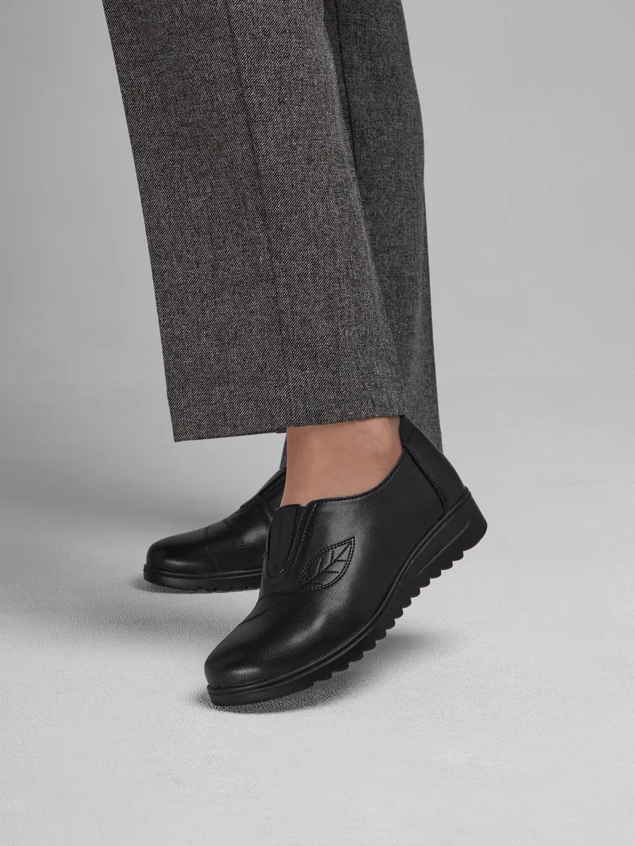 Туфли женские натуральная кожа без каблука CV002-020Lk