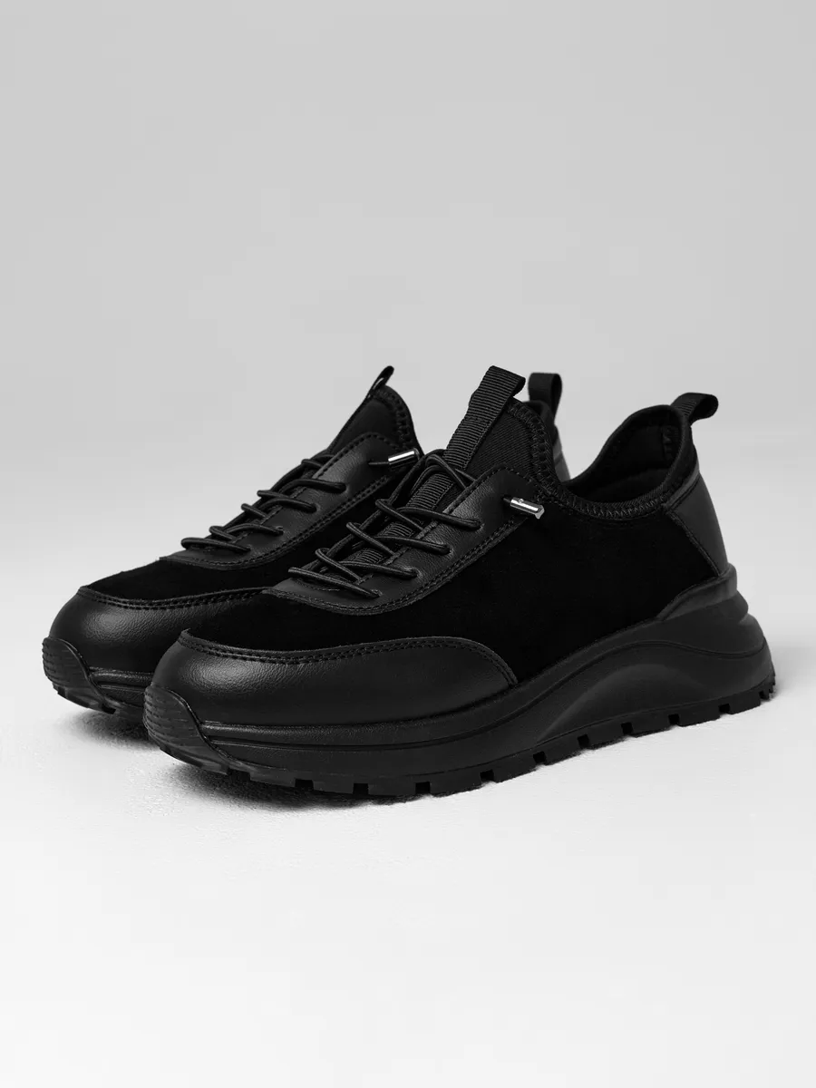 Кроссовки женские демисезонные натуральная кожа на платформе FB310-011k