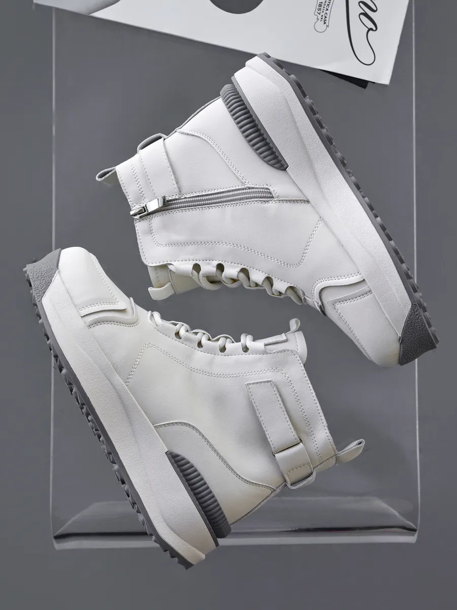 Ботинки женские зимние натуральная кожа спортивные 42-ZBE34-1-111