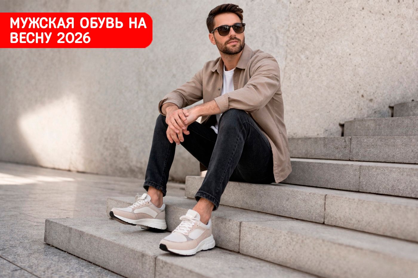 Мужская обувь на весну 2026