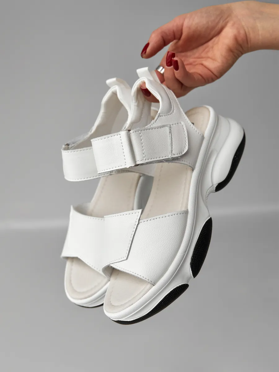 Босоножки женские на платформе летние натуральная кожа CN154-010