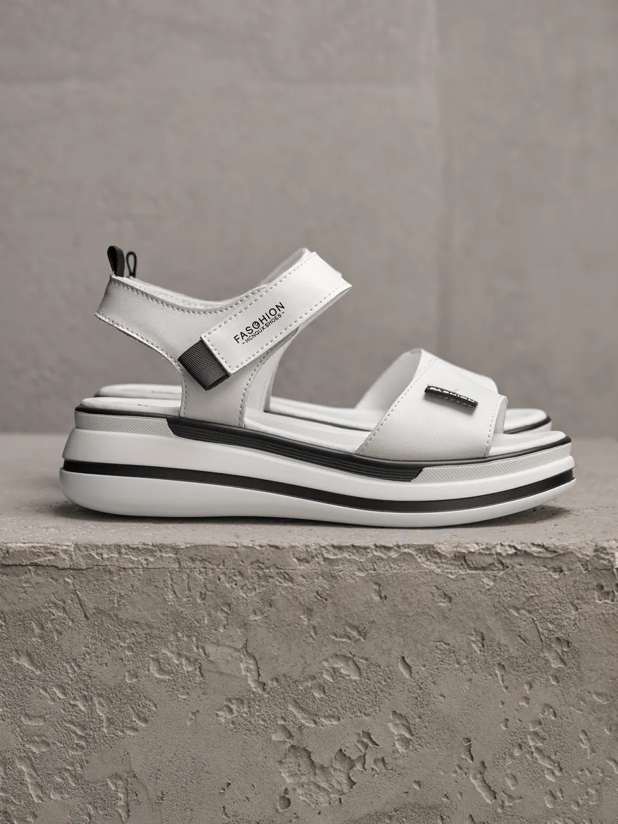 Босоножки женские летние натуральная кожа на платформе CC060-010k