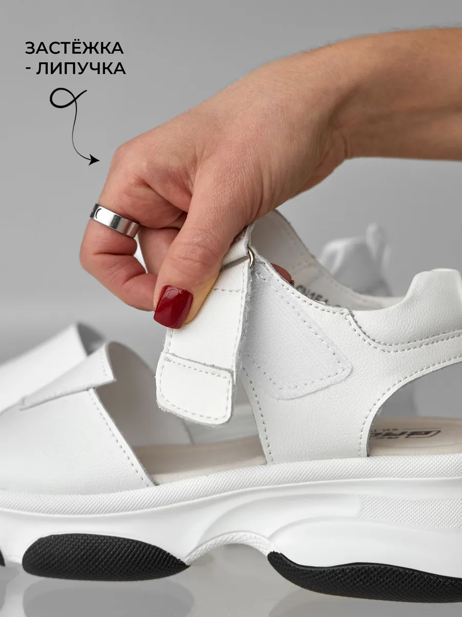 Босоножки женские на платформе летние натуральная кожа CN154-010