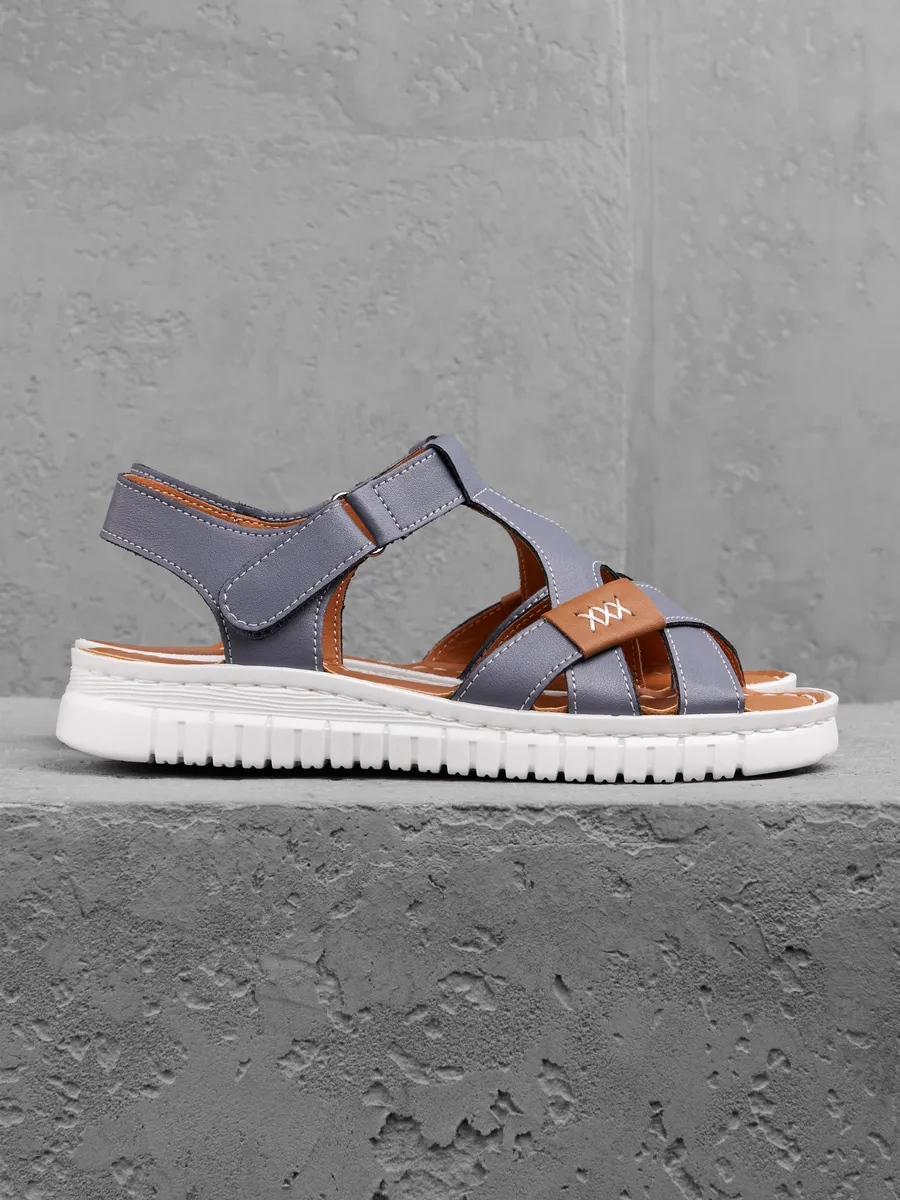 Босоножки женские летние на платформе натуральная кожа 41-BKY19-22-1022