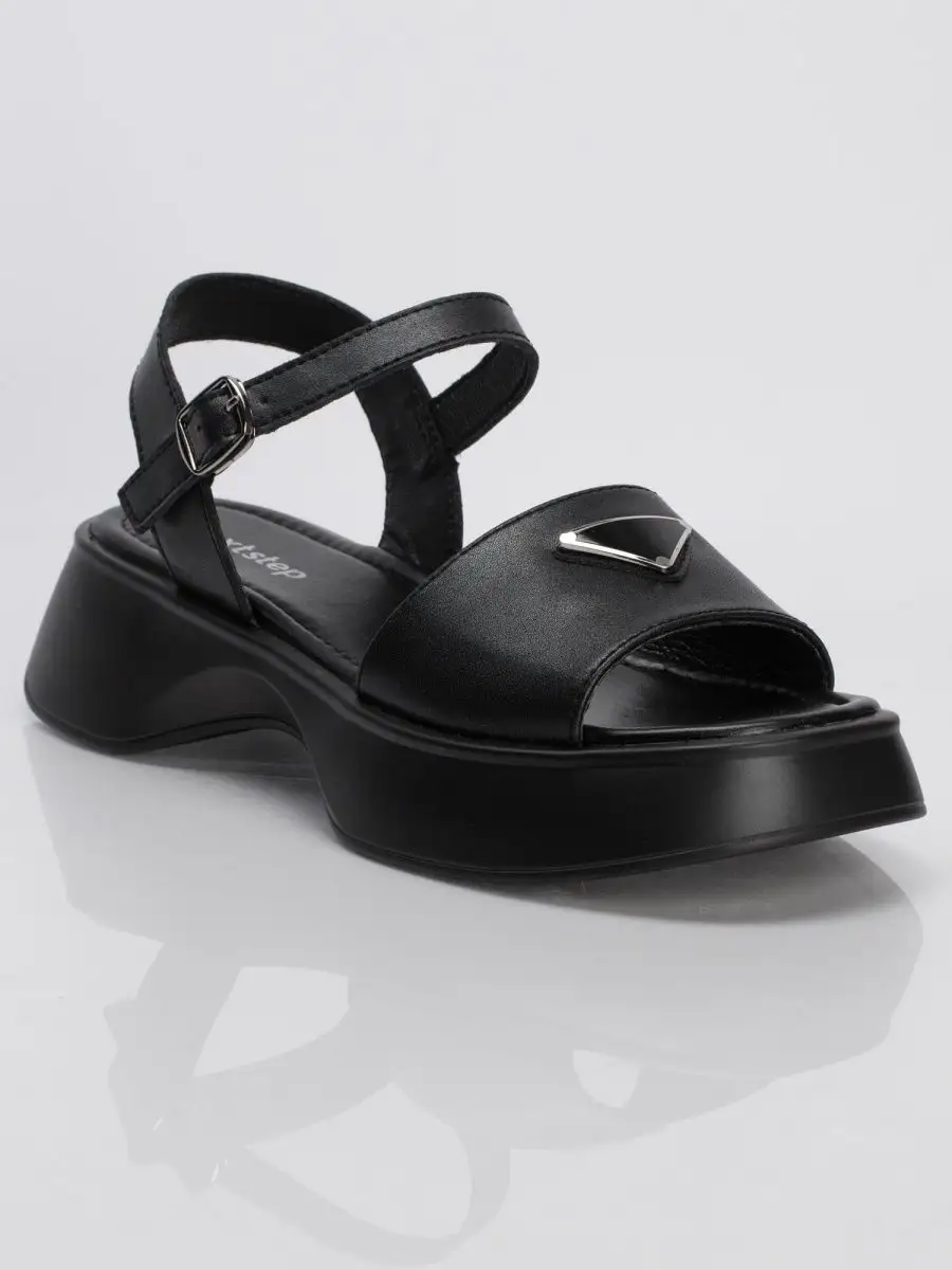 Босоножки натуральная кожа летние на платформе 31F6-62-013S